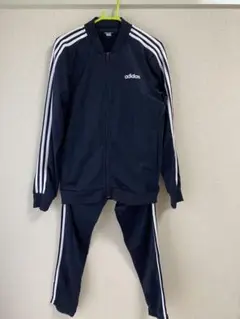 adidas ジャージ 上下セット ネイビー セットアップ