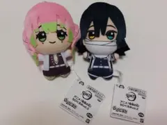 鬼滅の刃　ちびぐるみ　伊黒小芭内　甘露寺蜜璃　竈門炭治郎　3点　送料無料匿名配送 鬼滅の刃 ちびぐるみ 甘露寺蜜璃 伊黒小芭内 - メルカリ