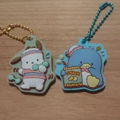 ラバーマスコットグミ ポチャッコ タキシードサム