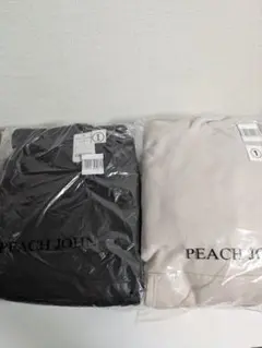 PEACH JOHN ロゴフーディーセットアップルームウェアセット 二点セット
