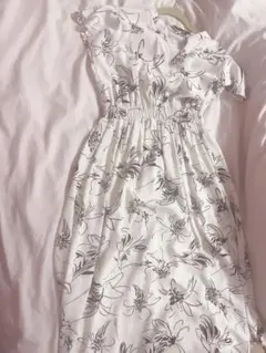 花柄ワンピース il Lino