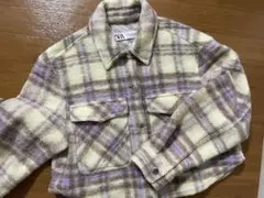 ZARA チェック柄ジャケット