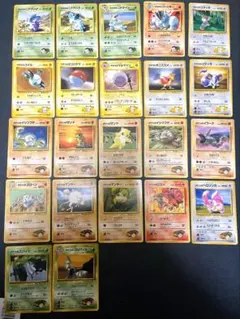 ポケモンカード　旧裏　サカキ　マチス　タケシ　当時　ジム　初版