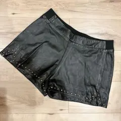 TWENTY8TWELVE レザー　ハーフパンツ　スタッズ