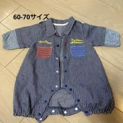 半袖 襟付きロンパース 60-70cm
