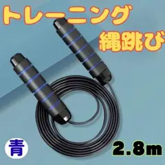 トレーニング 縄跳び ダイエット フィットネス エクササイズ 有酸素運動 青