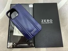 ZERO HALLIBURTON iPhone13Pro 用ケース ネイビー