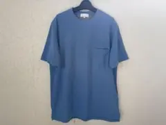 【ファッション】ABAHOUSE アバハウス　ブルーTシャツ　サイズ48