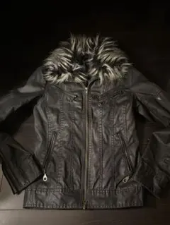 00s archive fuga coating fur jacket