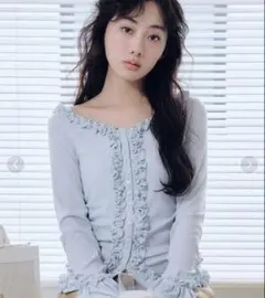 FURFUR フリルカーディガン