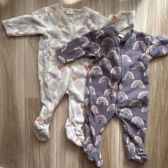 NEXT フリースロンパース 2着セット