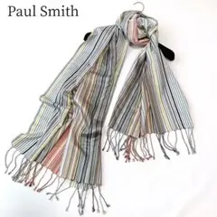 Paul Smith ポールスミス 大判柔らか薄手ストール マルチカラー 美品