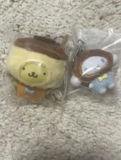 ちびっとも　ポムポムプリン、シナモン 2点セット