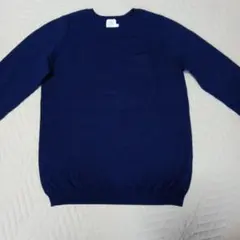 Kurihara Harumi ネイビー クルーネックセーター L
