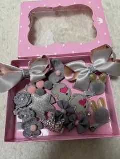 ヘアクリップ　セット