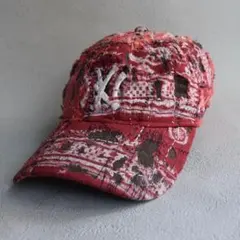 一点物NEW ERA NEW YORK クラストキャップ 再構築 襤褸 フェード 