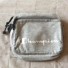 Champion グレー ショルダーバッグ ショルダーなし ポーチ 美品