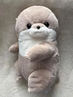 AMUSE くったりカワウソの赤ちゃんハグハグ　かわうそ　はぐはぐ　超BIG ≪8月の新商品≫くったりカワウソの赤ちゃんハグハグ-NEW ITEM