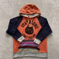 オレンジパーカー