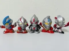 ウルトラマン フィギュア 5体セット　指人形