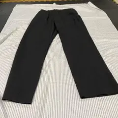 ‼️美品‼️黒のスラックスフリーボタン有りゴム調節
