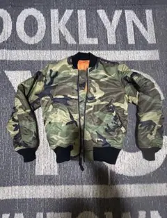 迷彩 MA-1 アルファインダストーリーズ