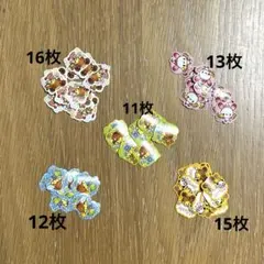 フレークシール　シール　平成レトロ　女の子