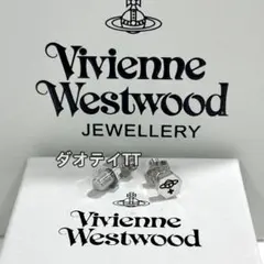 Vivienne Westwood 六角形ピアス ボルトピアス シルバー