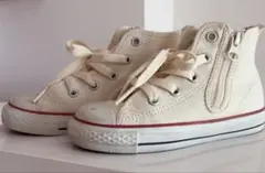 【CONVERSE ALLSTAR】　キッズ17cm ハイカット　ベージュ