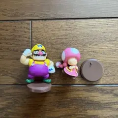 スーパーマリオ　チョコエッグ　ミニフィギュア　フィギュア　ワリオ　キノピコ