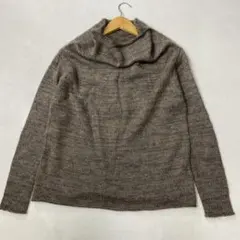 pas de calais パドカレ モヘヤブレンド ニットプルオーバー