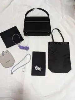 ブラックフォーマルバッグ７セット