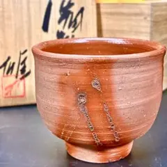 備前焼 人間国宝 藤原雄 藤原恭助 酒杯 藤原 雄 作 「備前酒杯」 ～備前焼専門卸小売店 川口陶楽苑～