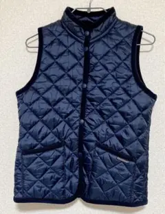 新品未使用　ラベンハム　キルティングベスト　36 ネイビー