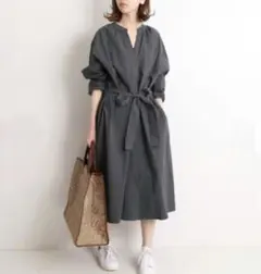 新品＊イエナ　EMIN&PAUL トレンチ　ワンピースコート　スプリングコート 新品＊イエナ EMIN&PAUL トレンチ ワンピースコート スプリング