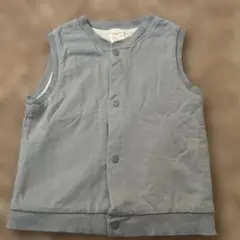 H&M ベビーベスト青色86cm