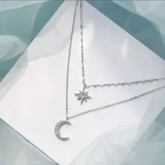 ネックレス 2連