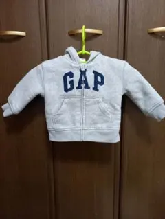GAP フード付きパーカー 12-18ヶ月 グレー