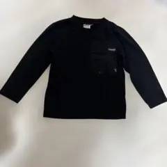 converse コンバース　黒　カットソー　130cm