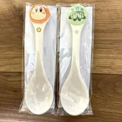 ファミリーマート　星のカービィ　スプーン　カービィ　ワドルディ　２点セット