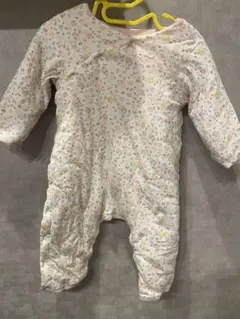 プチバトー　カバーオール　ロンパース 花柄　74cm 即日配送