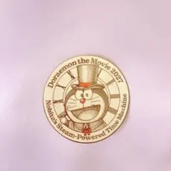映画　のび太の蒸気時間車　ステッカー　シール　100％ドラえもん＆フレンズ展のサムネイル