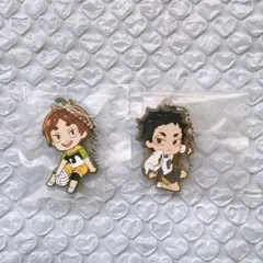 ハイキュー!!　でふぉラバ！　第4弾 　赤葦京治　古森元也　ラバーストラップ