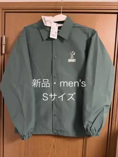 ユニクロ　ピーナッツコーチジャケット　2026年モデル　グリーン　Sサイズ　新品
