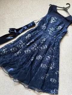 【美品】INFINE アンフィニ　ドレス　パーティードレス　9号