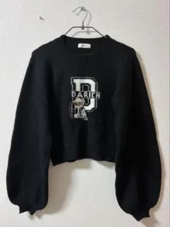 Darich Dベアジャガードニットトップス