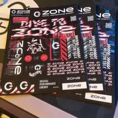 G Zone オリジナルステッカー 3枚セット