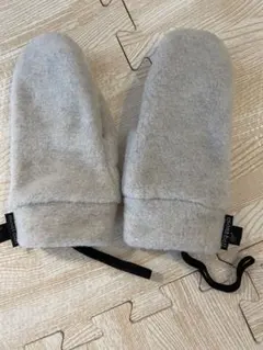 montbell フリースミトン 2-3歳　手袋　ストラップ付