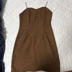 DAZY ブラウン キャミワンピース Mサイズ