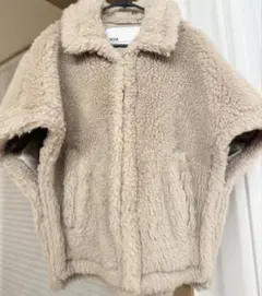 ⭐︎美品⭐︎TICCA⭐︎ファーポンチョ ベージュ
